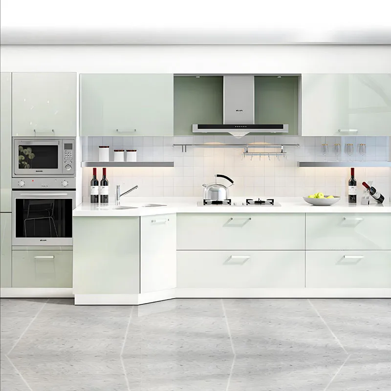 simply white cabinets with quartz countertops 3