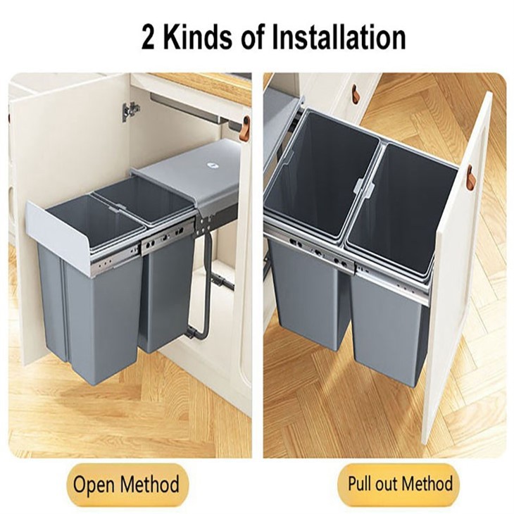 small kitchen trash can cabinet-04
