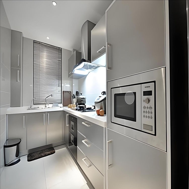 stainless steel kitchen cabinets (4)