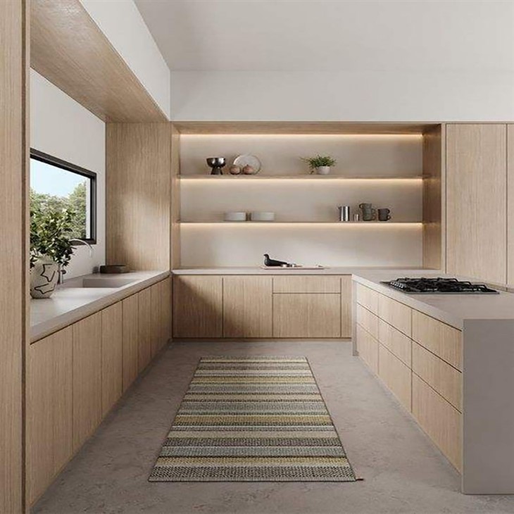 wood veneer cabinets kitchen-02